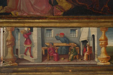 Détail du Couronnement de la Vierge